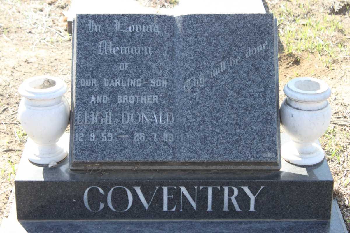 COVENTRY Eligh Donald 1959-1983