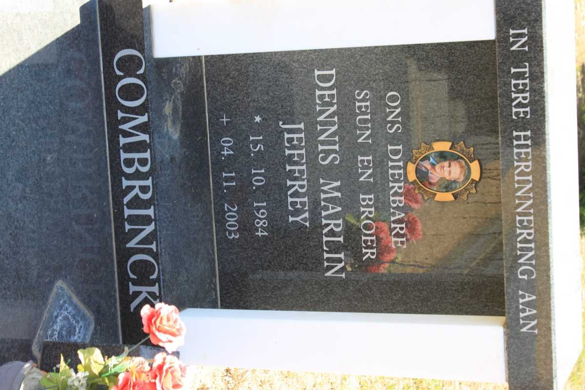 COMBRINCK Dennis Marlin Jeffrey 1984-2003