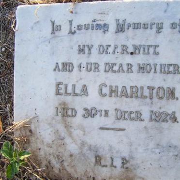 CHARLTON Ella -1924