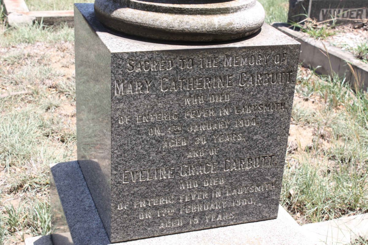 CARBUTT Mary Catherine -1900 :: CARBUTT Eveline Grace -1900