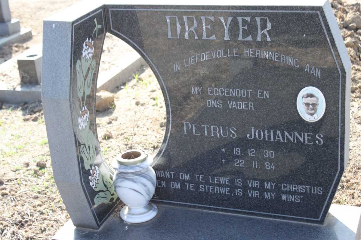 DREYER Petrus Johannes 1930-1984