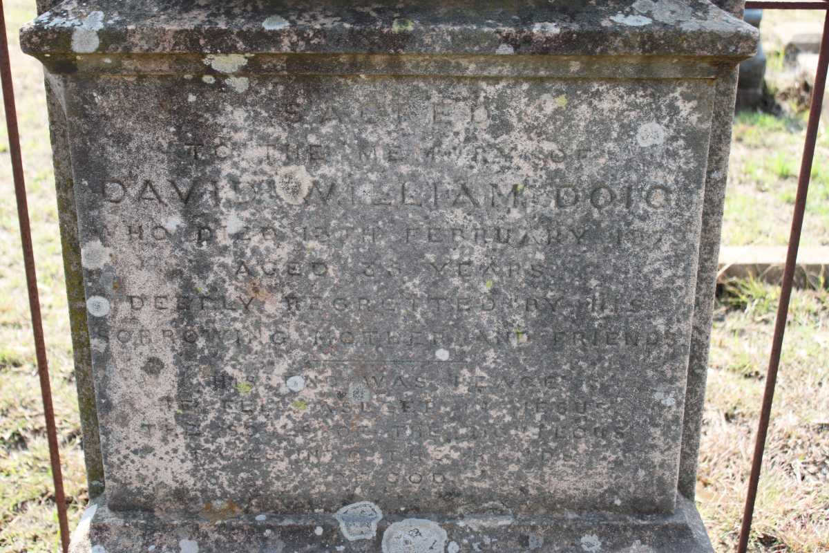 DOIG David William -1879