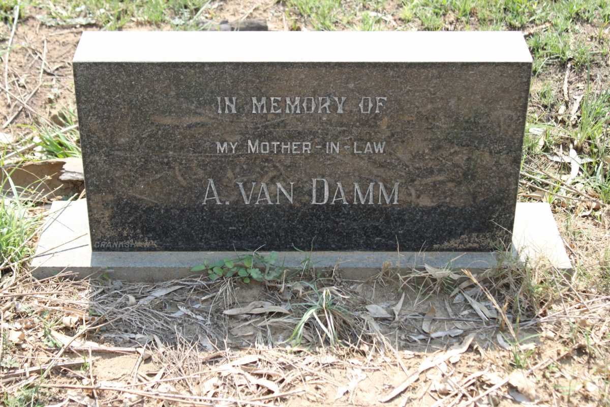DAMM A., van