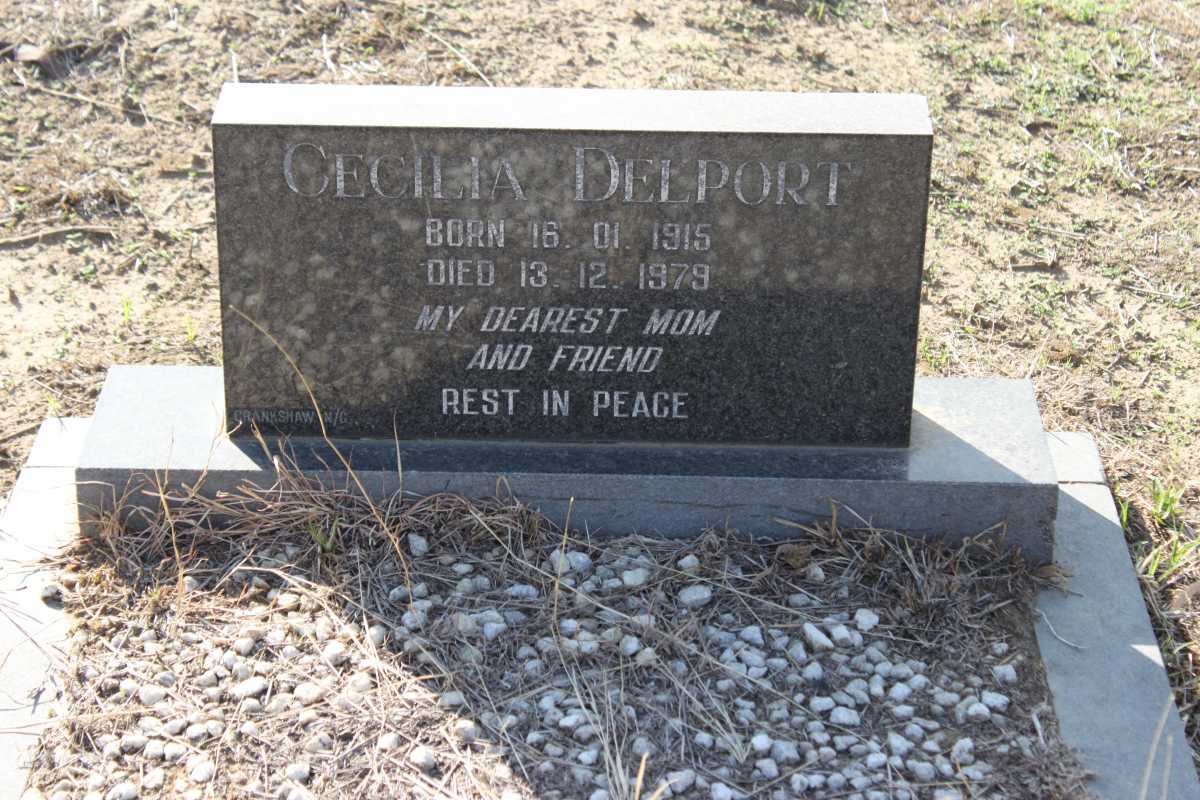 DELPORT Cecilia 1915-1979