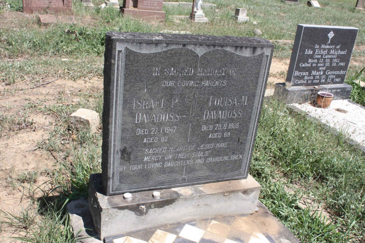 DAVADOSS Israel P. -1947 &amp; Louisa M. -1966