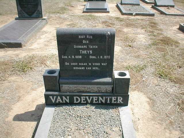 DEVENTER Theys, van 1898-1970
