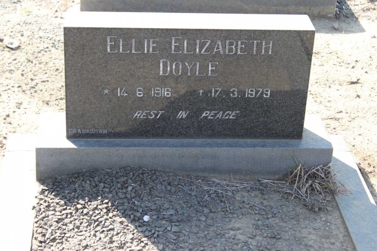 DOYLE Ellie Elizabeth 1916-1979
