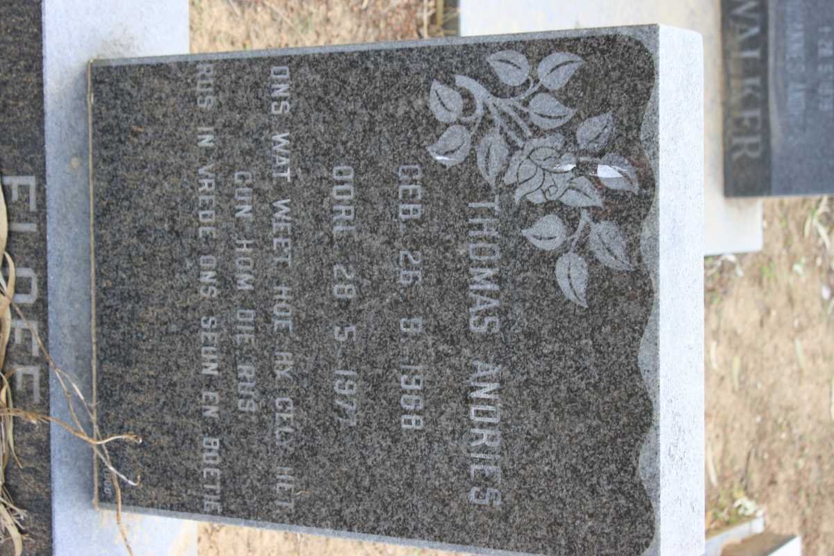 ELOFF Thomas Andries 1968-1977