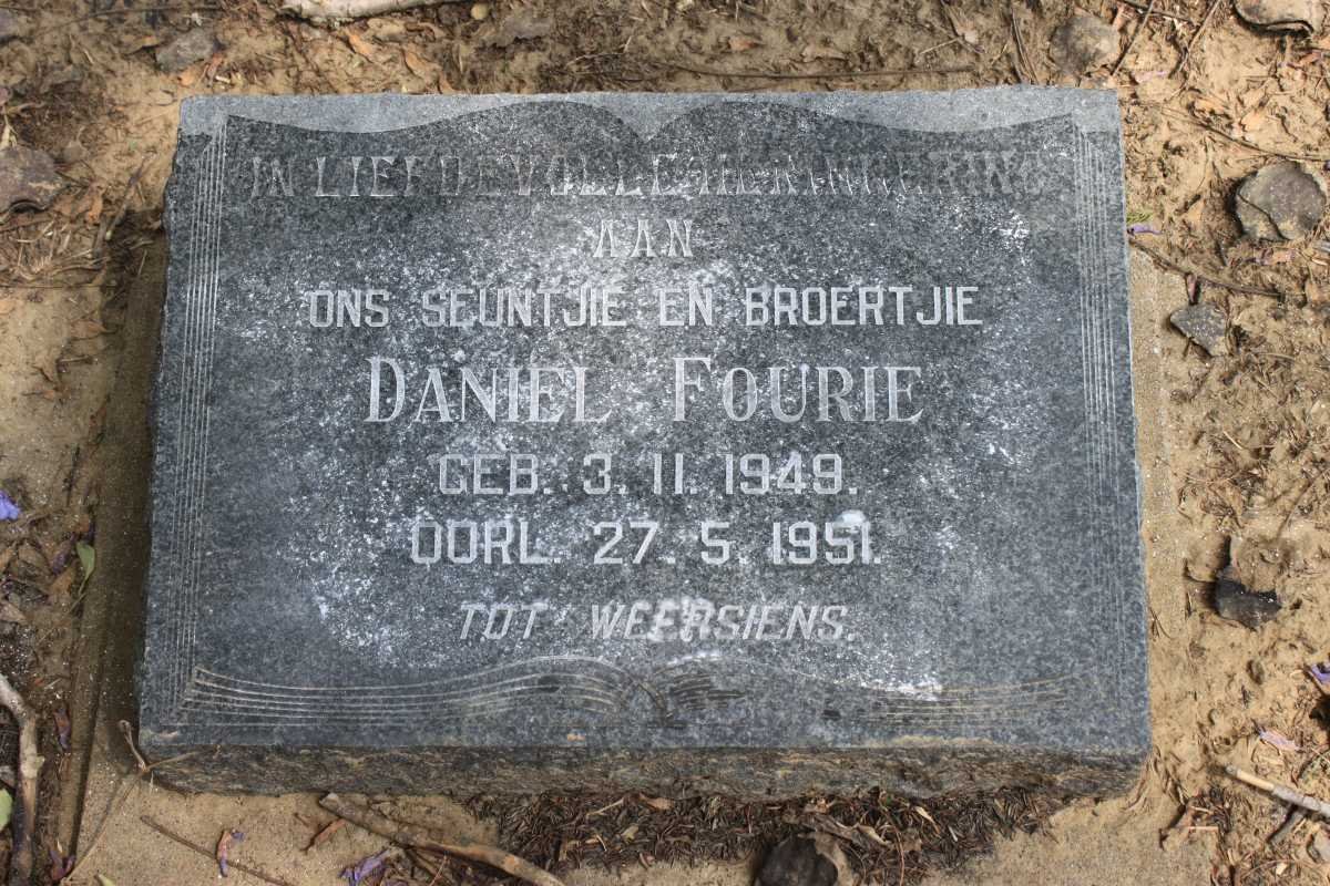 FOURIE Daniel 1949-1951