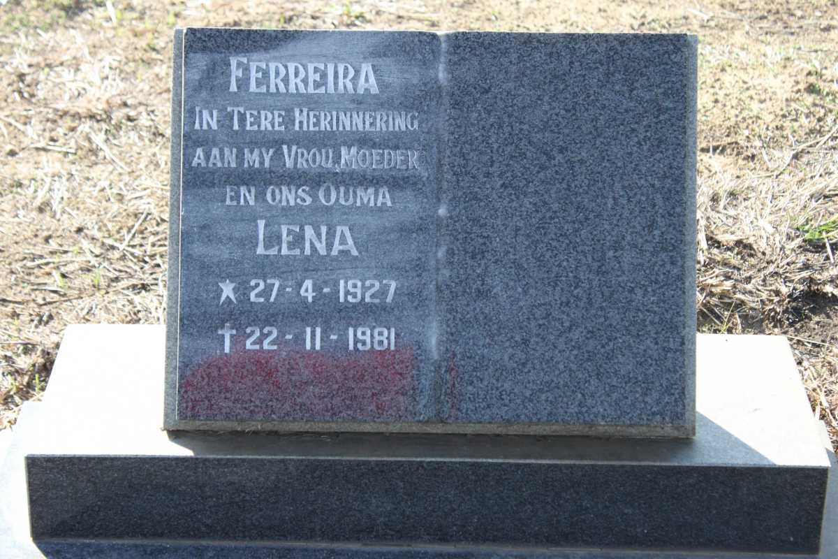 FERREIRA Lena 1927-1981