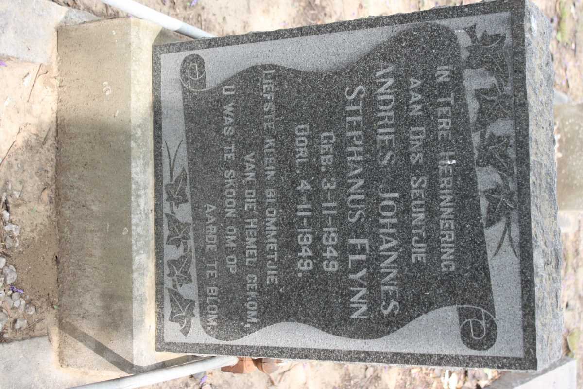 FLYNN Andries Johannes Stephanus 1949-1949