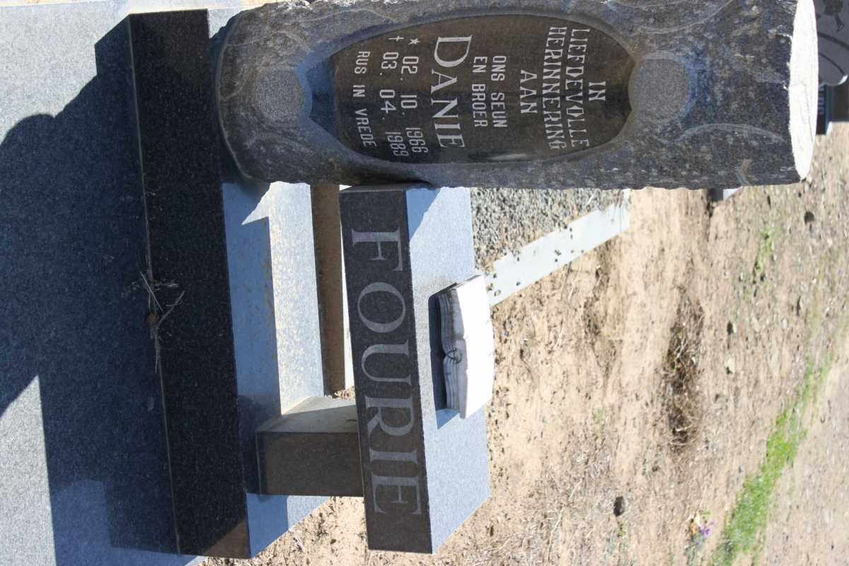 FOURIE Danie 1966-1989