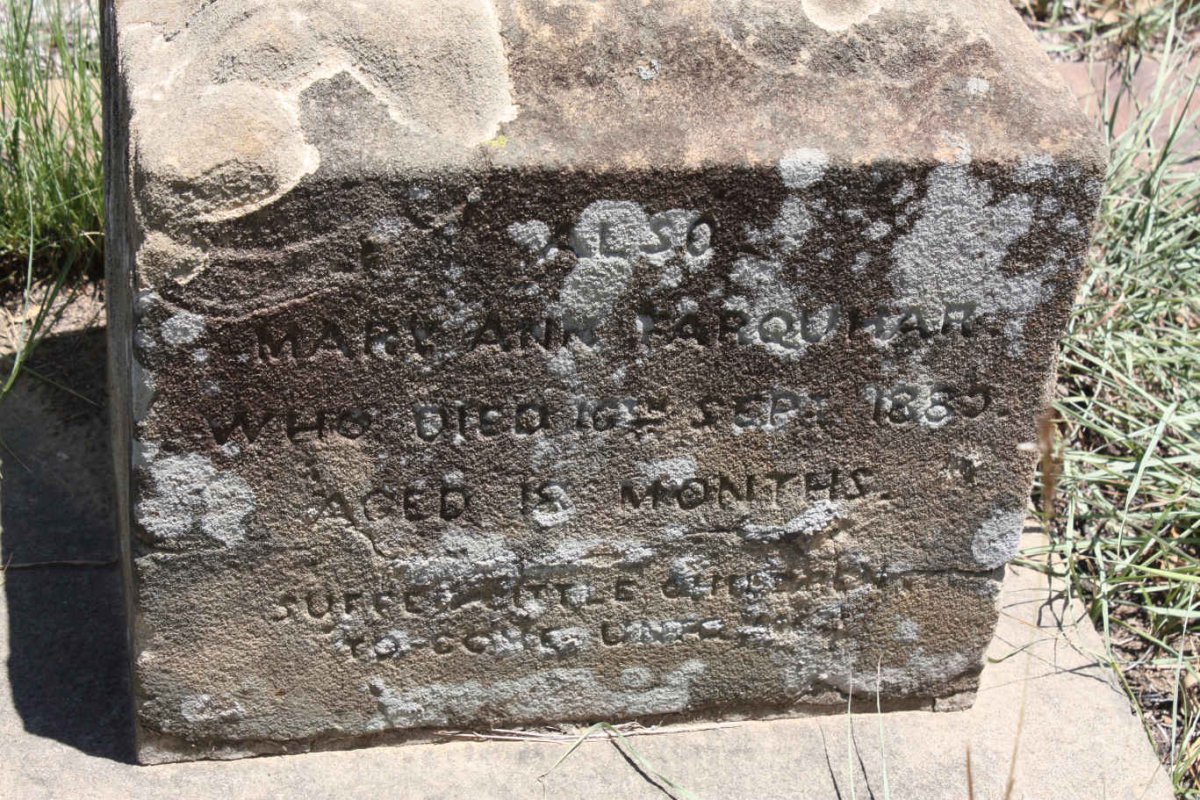 FARQUHAR Mary Ann -188?