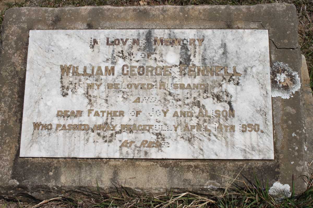 FENNELL William George -1950