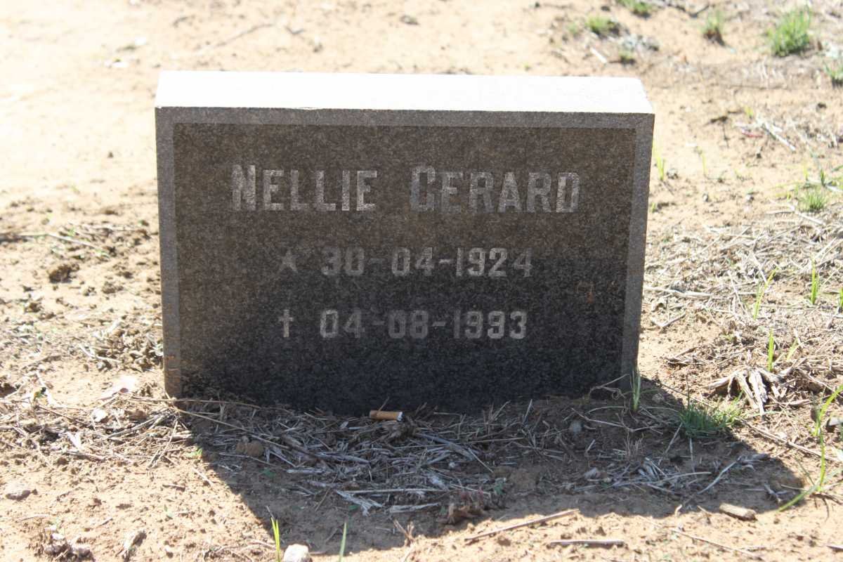 GERARD Nellie 1924-1993