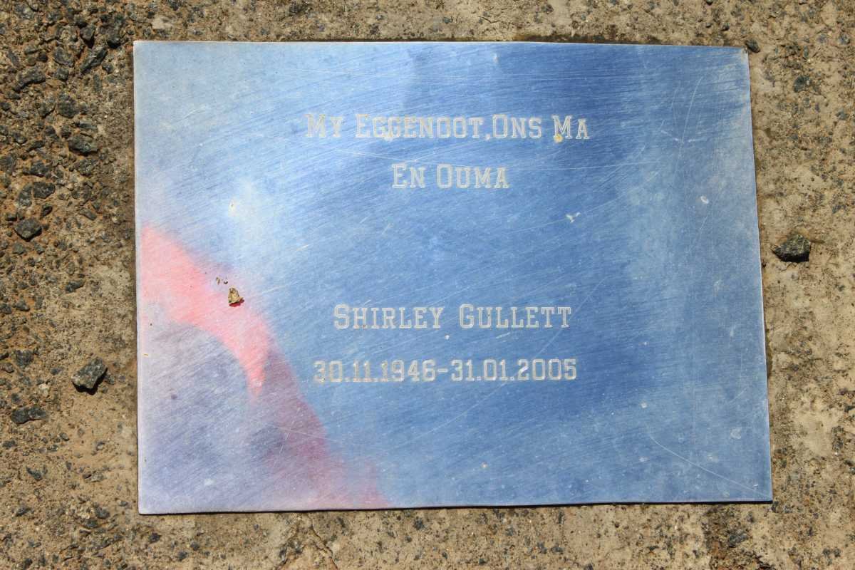GULLETT Shirley 1946-2005