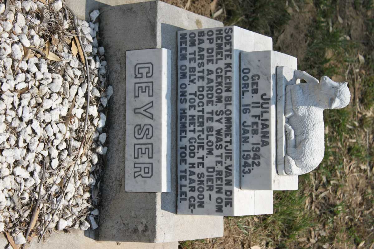 GEYSER Juliana 1942-1943