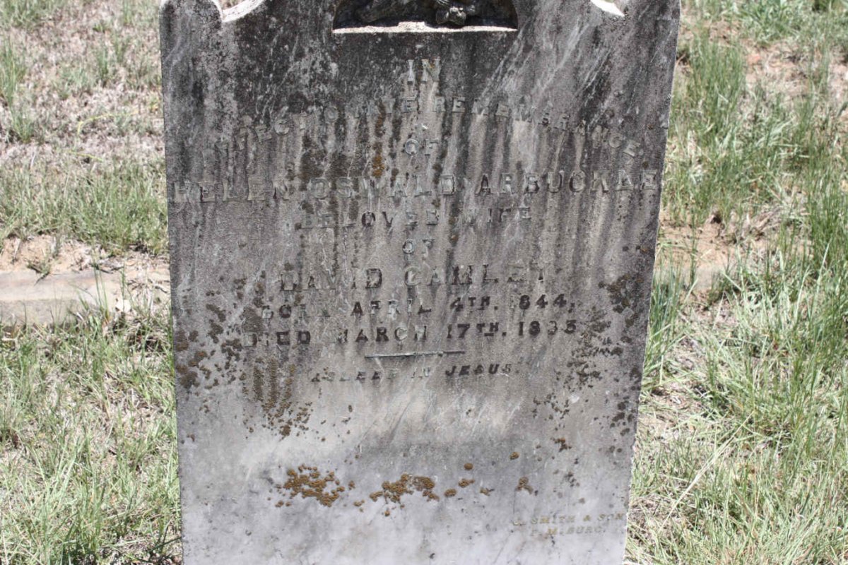GAMLEY Helen Oswald nee ARBUCKLE 1844-1883
