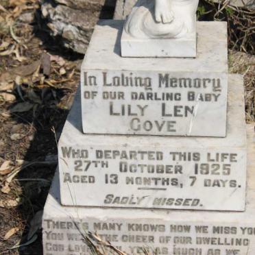 GOVE Lily Len -1925