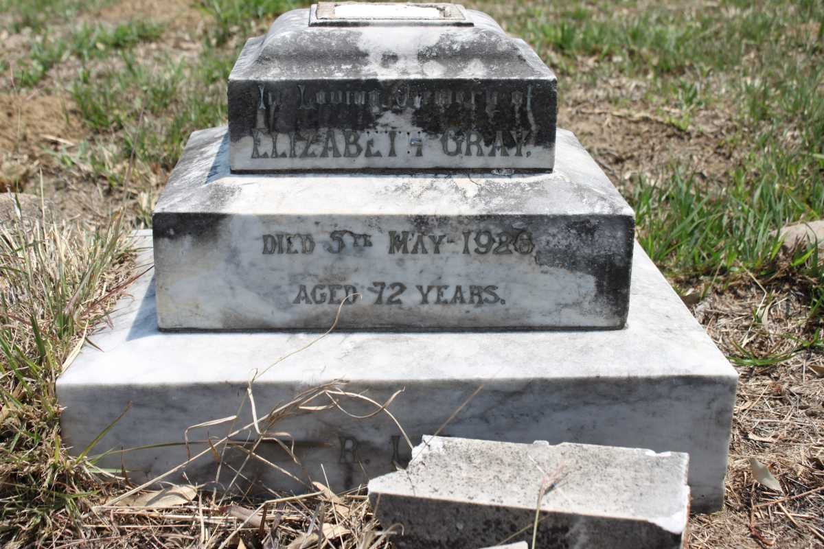 GRAY Elizabeth  -1926