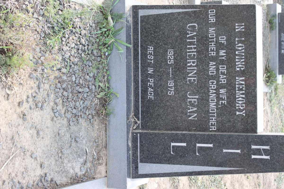 HILL Catherine Jean 1925-1975