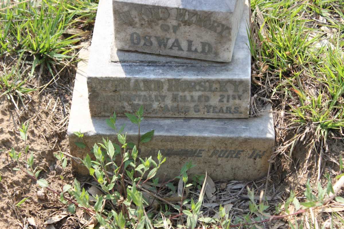 HORSLEY Oswald Bernard -1902