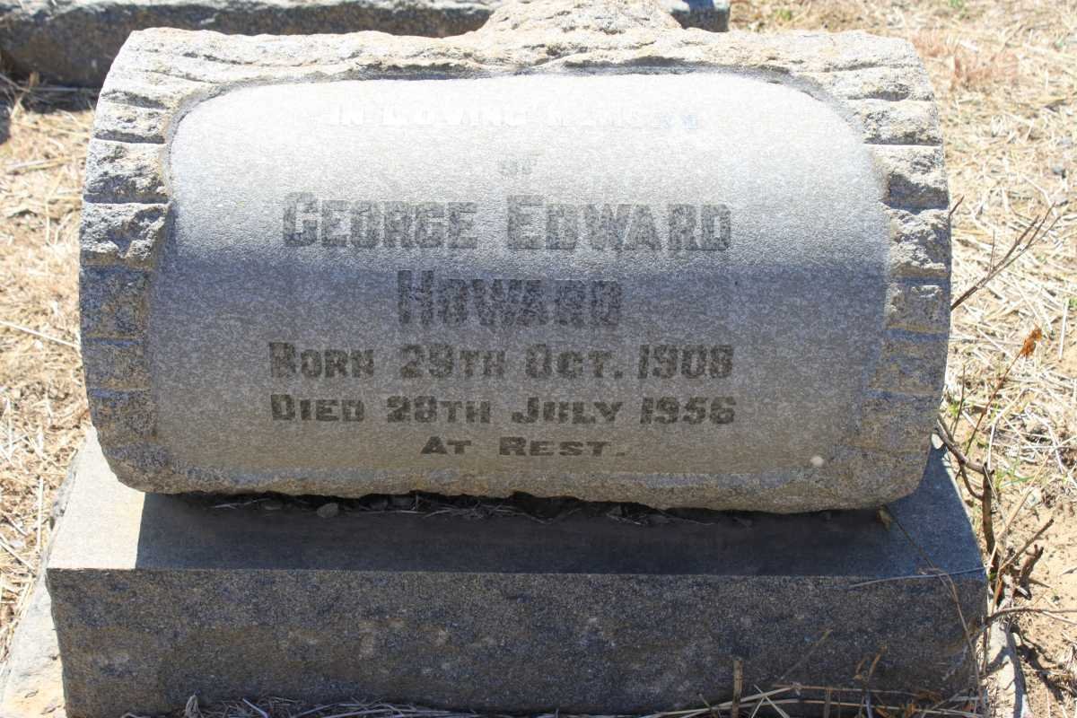 HOWARD George Edward 1908-1956