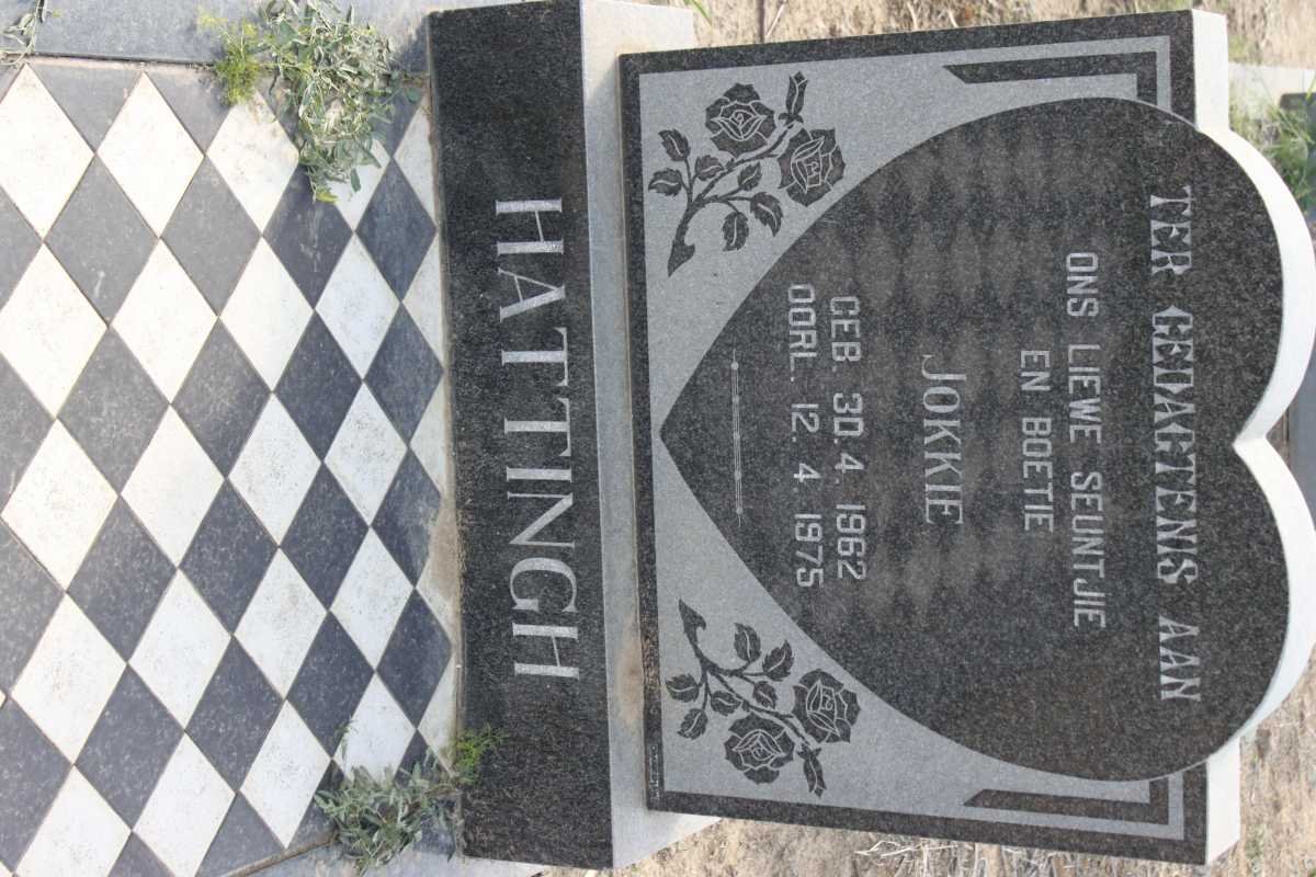 HATTINGH Jokkie 1962-1975