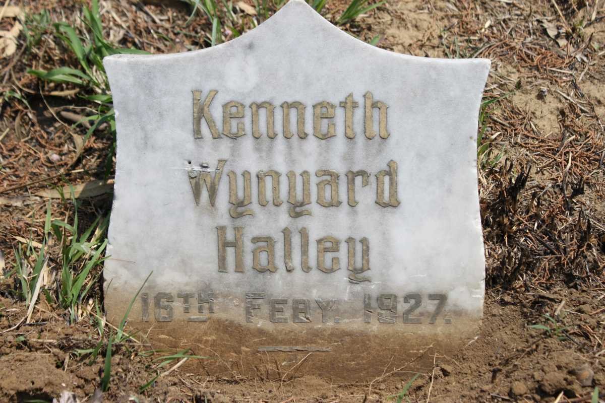 HALLEY Kenneth Wynyard -1927