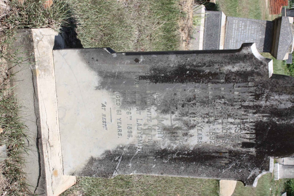 HORSLEY John -1892 &amp; Mary -1896