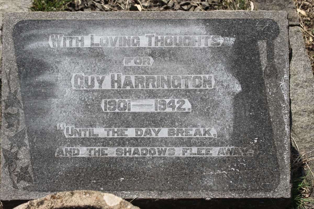 HARRINGTON Guy 1901-1942