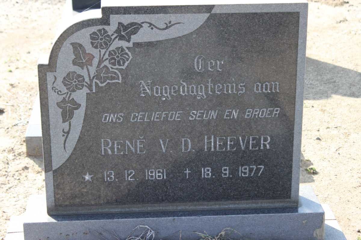 HEEVER Rene, v.d. 1961-1977