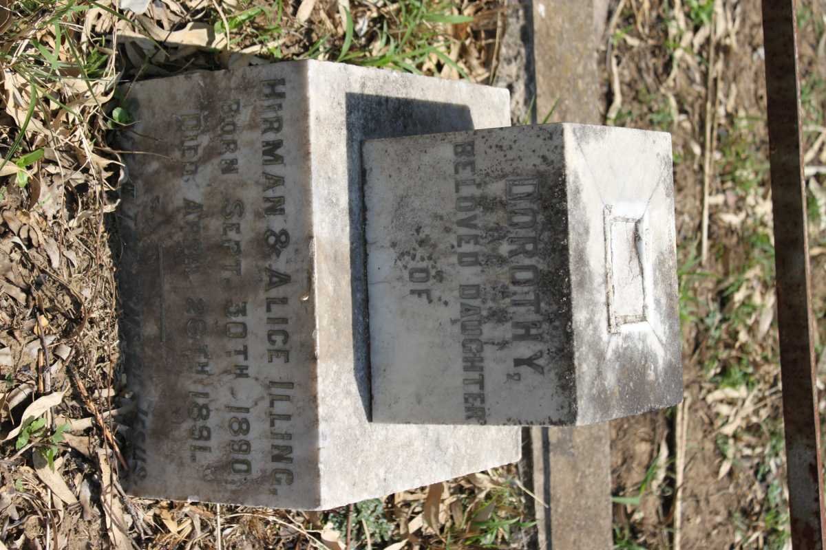 ILLING Dorothy 1890-189?
