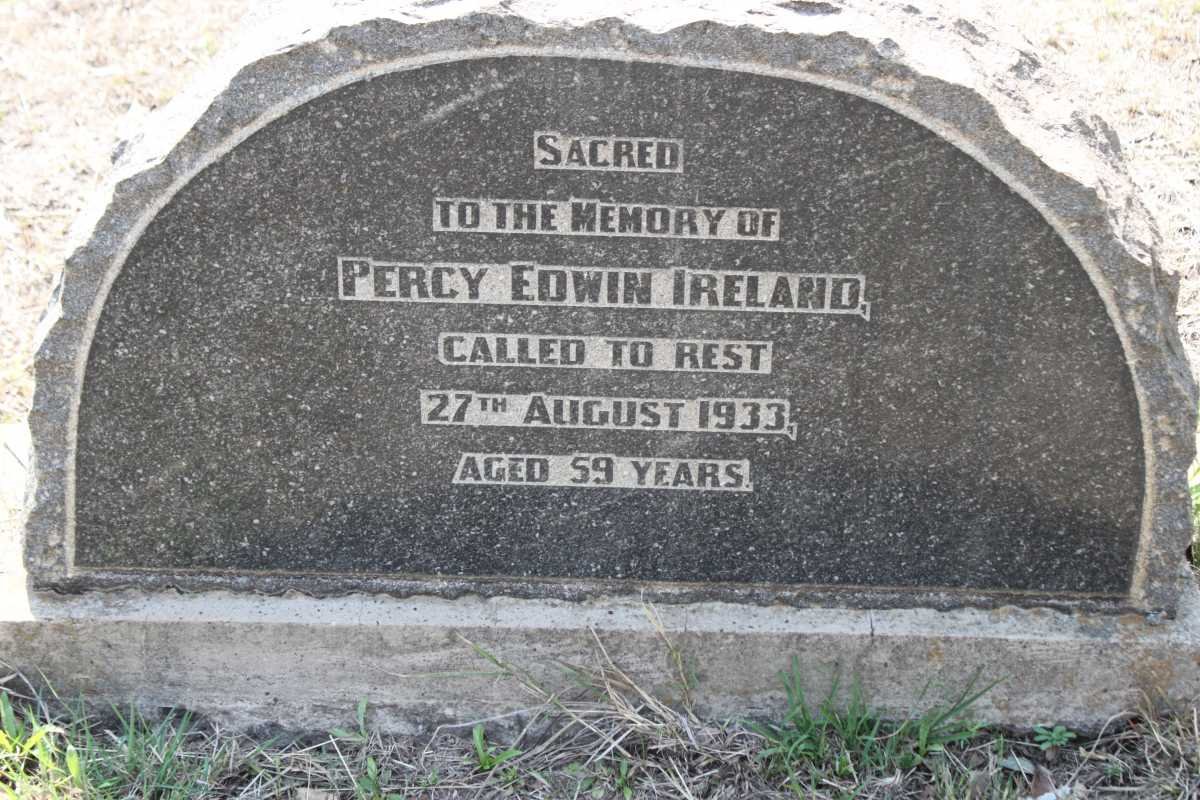 IRELAND Percy Edwin -1933