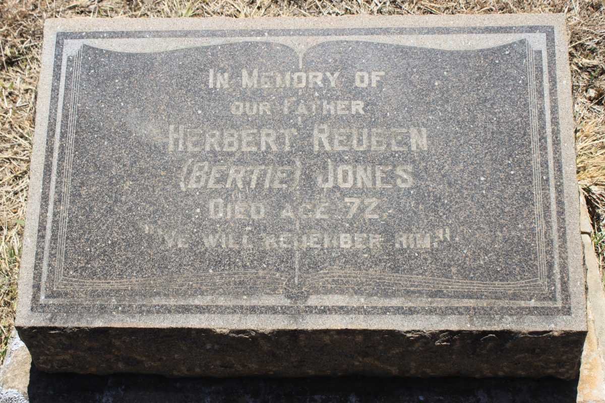 JONES Herbert Reuben 