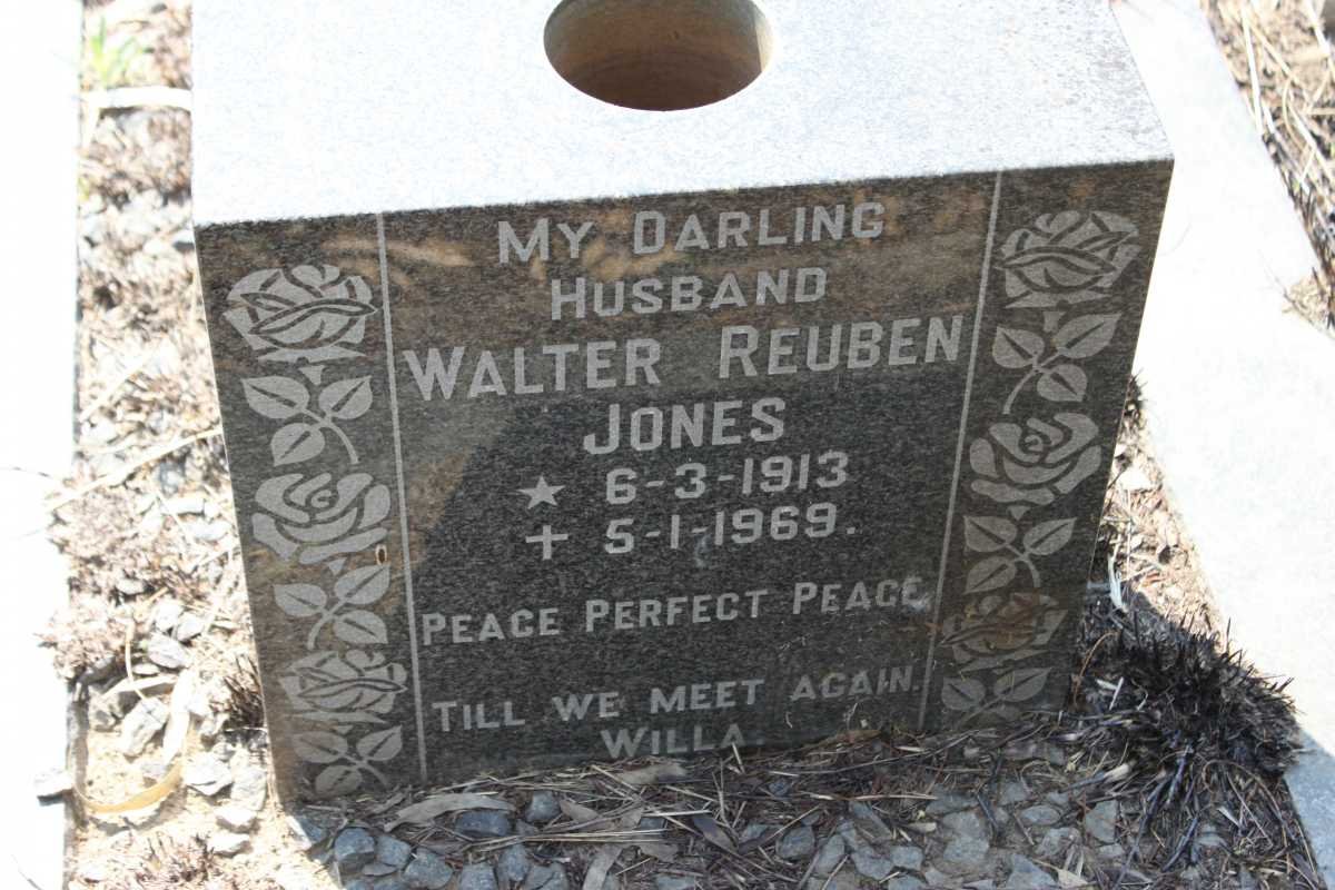 JONES Walter Reuben 1913-1969