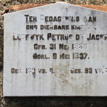 JAGER Lodewyk Petrus, de 1936-1937