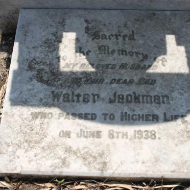 JACKMAN Walter -1938
