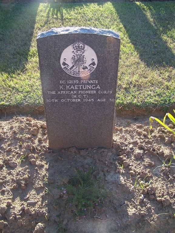 KAETUNGA K.  -1945