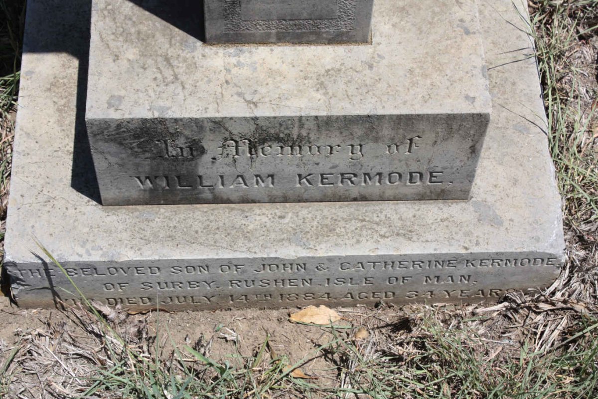 KERMODE William -1884