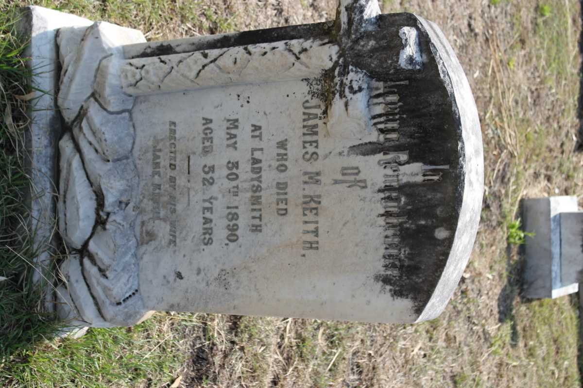 KEITH James M. -1890