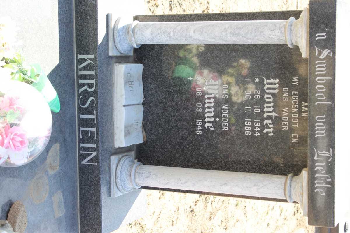 KIRSTEIN Wouter 1944-1986 &amp; Winnie 1946-