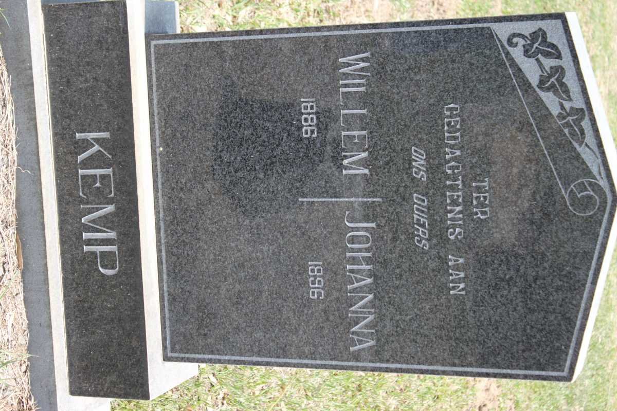 KEMP Willem -1886  &amp; Johanna -1896