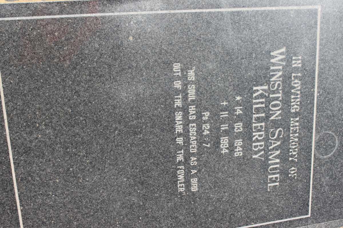 KILLERBY Winston Samuel 1946-1994