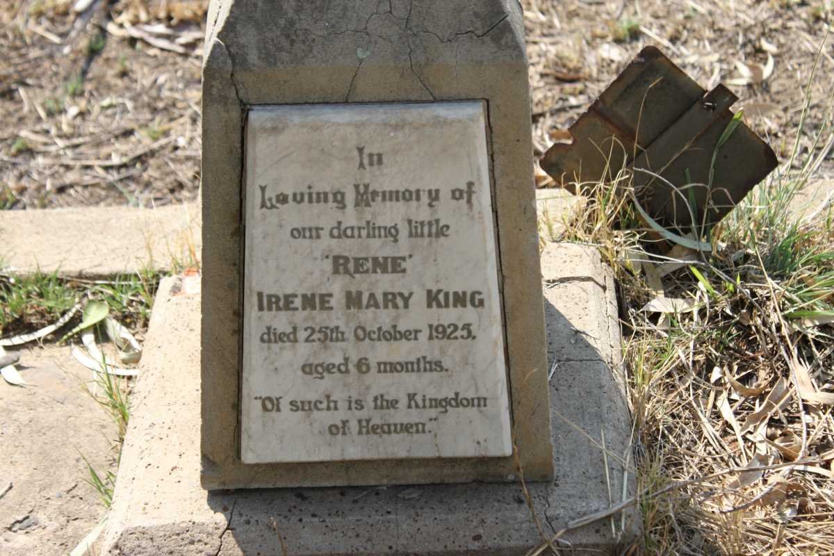 KING Irene Mary -1925