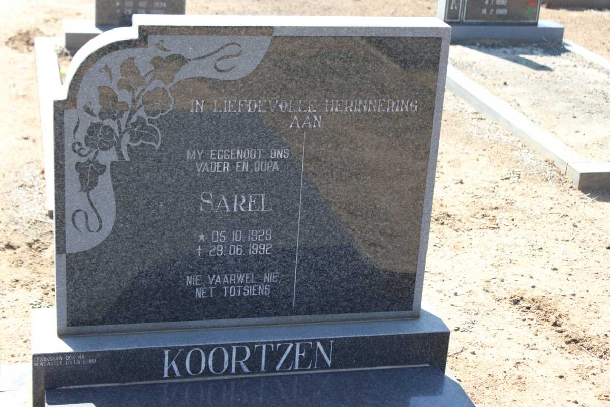 KOORTZEN Sarel 1928-1992