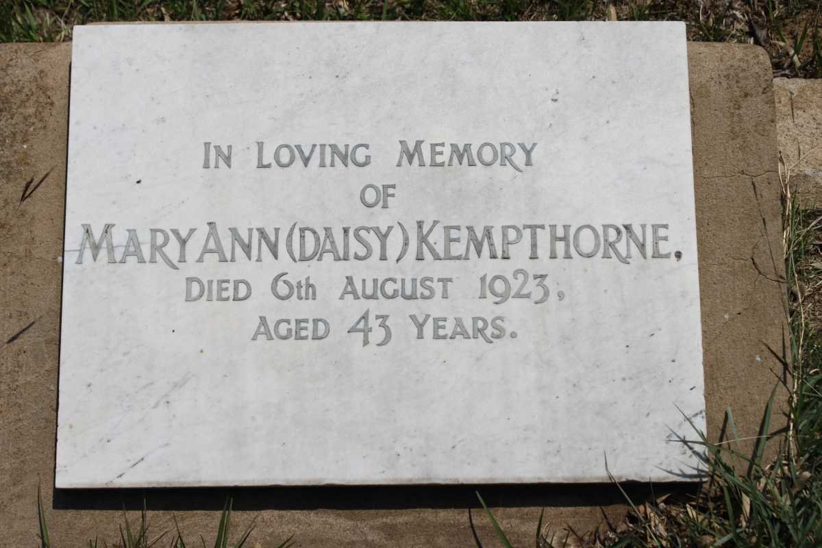 KEMPTHORNE Mary Ann -1923