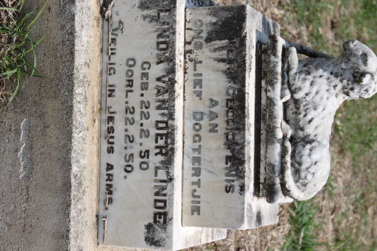 LINDE Linda, van der 1950-1950