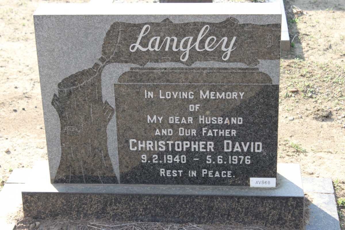 LANGLEY Christopher David 1940-1976