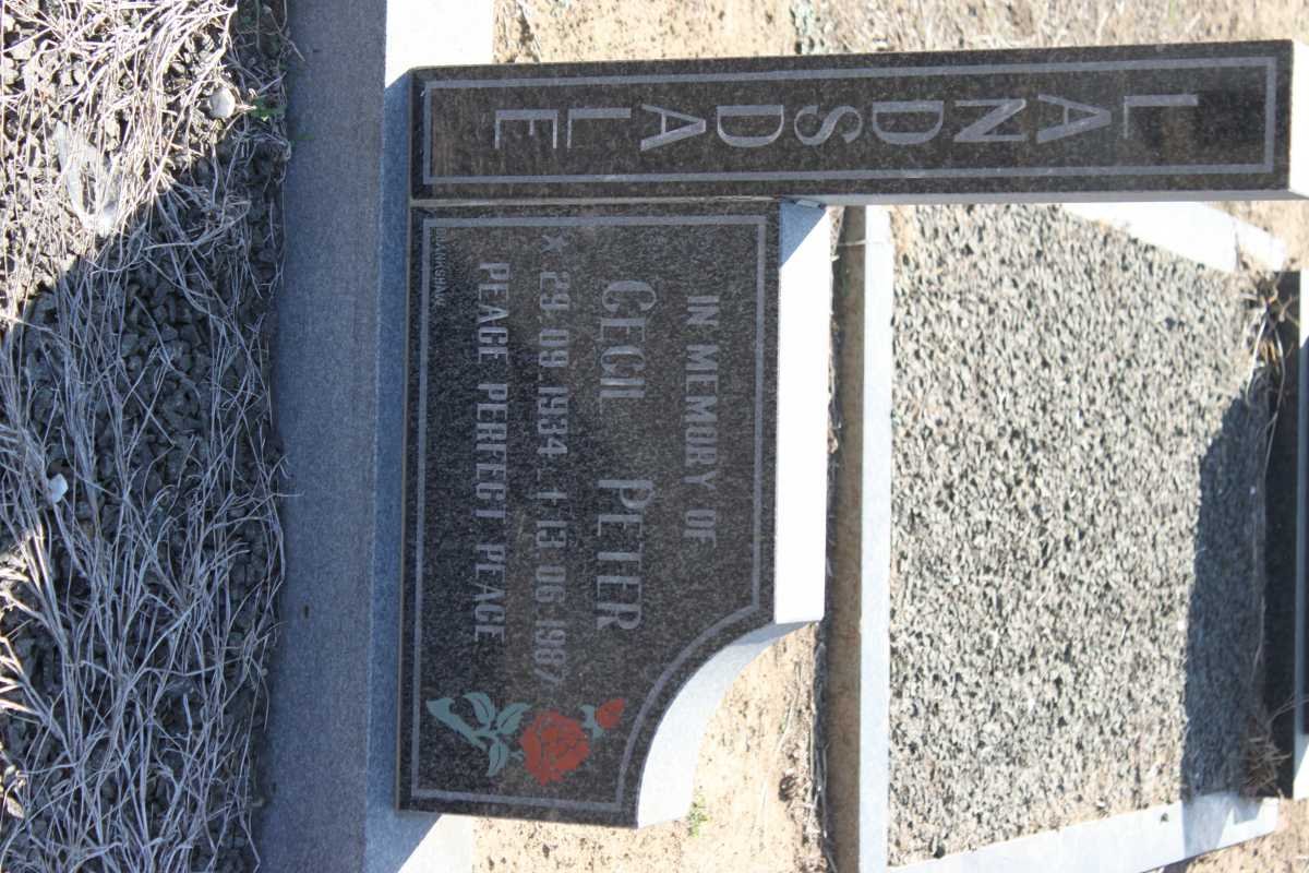 LANDSDALE Cecil Peter 1934-1987